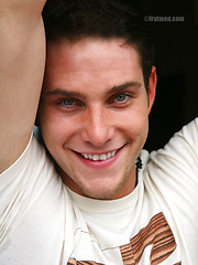 Hot jock Adrian shows his cock