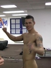 Behind the scenes of Alpha Male Fuckers scene