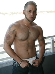 Latino stud posing