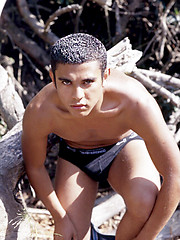 This fine Latino is showing off what you are craving for