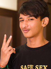 Beer is really proud of his supersized dick