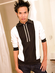 Ton has a slim sexy defined body