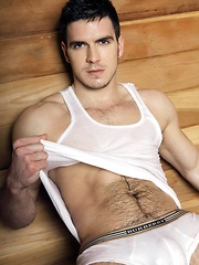 Patrick O'Brien shows his perfect body